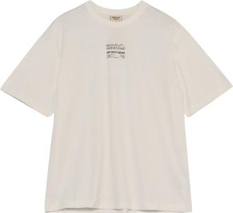 Halo Halo Graphic Boxy T-Shirt - Unisex | beige