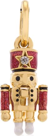 Pandora Moveable Nutcracker 14k Gold-plated Dangle Charm