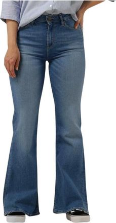 Lee Flare Jeans in Lichtblauw - Dames - Flared Jeans - Blauw - W27 - Jeans