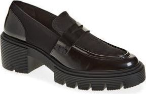 Stuart Weitzman Soho Platform Loafer in Black at Nordstrom Rack, Size 10