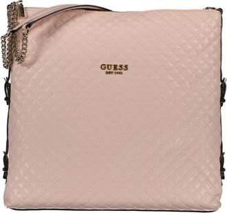 Guess Jeans Handtas - Dames - Schoudertassen - Roze - ONE Size - Tassen
