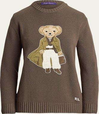 Ralph Lauren Collection Pre-Fall Polo Bear Cashmere Sweater