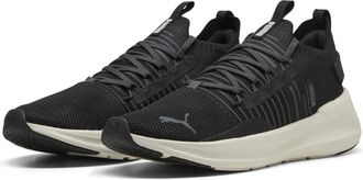 Puma Unisex SOFTRIDE Symmetry FUZION LS Road Running Shoe, Black-Dusky Gray-Vapor Gray, 7.5 UK