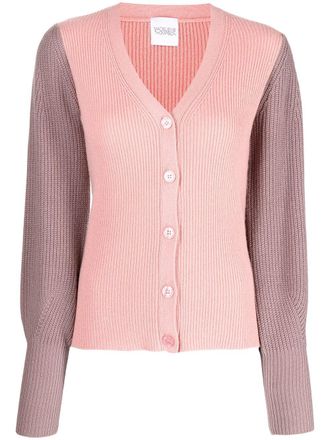 Madeleine Thompson Gebreid vest - Roze