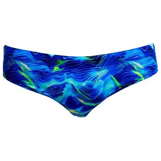 Funky Trunks Classic Brief Badehose f&uuml;r Herren | blau