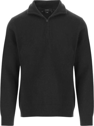 Vince Truien & Vesten, Heren, Zwart, M, Kasjmier, Cashmere Sweater