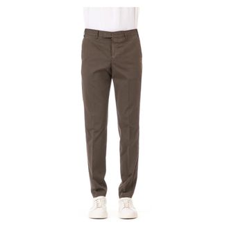 Pantaloni Torino Slim-fit Trousers, male, Brown, Size: M Slim-fit Trousers