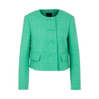 Marc Cain Elegant Jas - Dames - Jassen - Groen - Maat: M Katoen