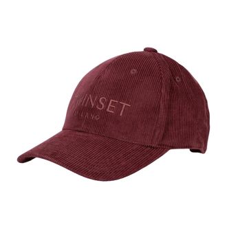 Twinset Accessoires, Dames, Rood, ONE Size, Corduroy Pet