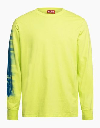 Diesel Mens T Just Ls Sli - Green - Size: 38