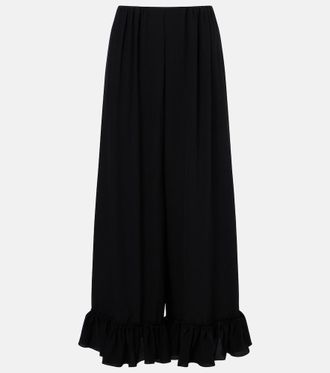 Chlo&eacute; Chlo&eacute; Silk cr&ecirc;pe de chine wide-leg pants
