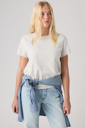 Levi's Favorite Slub Tee - Women - XS - Grey / Frosty Grey Heather