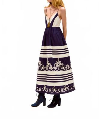 Carolina K Amelia Dress In Navy