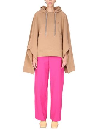 AMBUSH Poncho Sweatshirt With Embroidered Logo