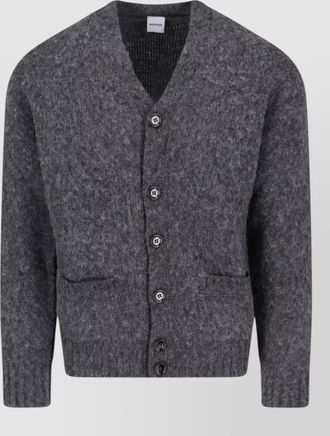 Aspesi wool crewneck cardigan