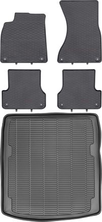 OEM Juego De Alfombrillas De Goma Para Coche Y Maletero Para Audi A6 C7 Sed&aacute;n (2011-2018)