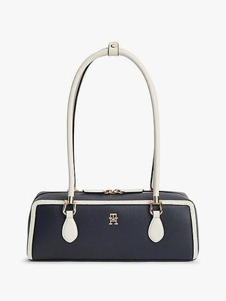 Tommy Hilfiger Colour-Blocked Rectangular Shoulder Bag