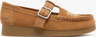Clarks Su&egrave;de ballerinas, WALLABEE EVO BAR