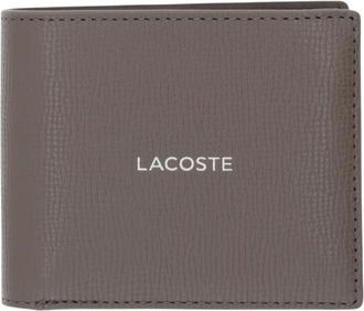 Lacoste Accessoires, Heren, Bruin, ONE Size, Leer, Nh 5053Oi Portemonnee