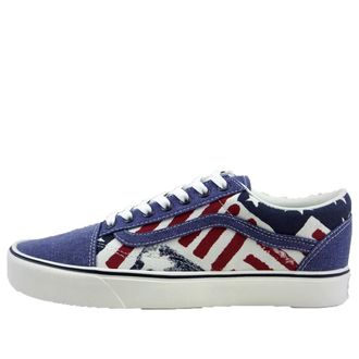 Vans Old Skool Lite Training Shoes Blue Red VN0004O6IUI
