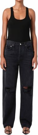 A Gold E Kelly High Rise Ripped Jeans In Fuse