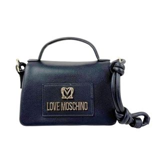 Love Moschino Tassen, Dames, Zwart, ONE Size, Pu Top Handle