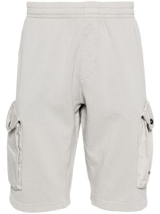 C.P. Company Shorts sportivi con ricamo - Grigio
