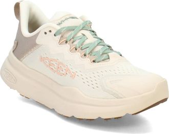 Keen Womens Wk450 Walking Shoe In Birch/peach Parfait