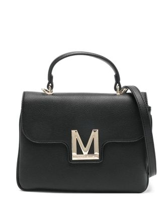 Marc Ellis Crayze logo-plaque tote bag - women - Polyurethane - One Size - Black