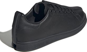 adidas Mens Stan Smith Split Sneaker Black Leather Rubber Sole