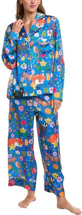 Karen Mabon 2Pc Long Sleeve Pajama Set