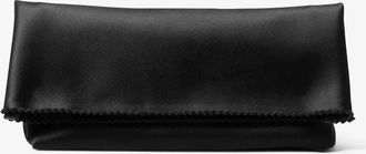 Michael Kors Isabella Satin Foldover Clutch