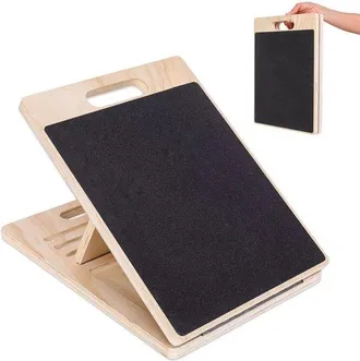 OEM Pedal De Madera, Ajustable, Pedal Extensor De Pantorrillas, Pedal Angulado Para Entrenamiento De Piernas, Ayuda Para Adelgazar Las Piernas