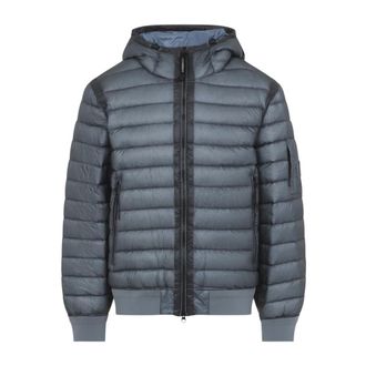 C.P. Company D.d. Shell Hooded Down Jacket - male - C.P. Company - Winter Jackets - Blue - XL - Jackets