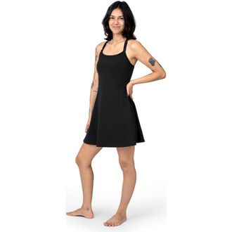 Kindred Bravely Stevie Active Racerback Nursing Dress in Black at Nordstrom, Size X-Large