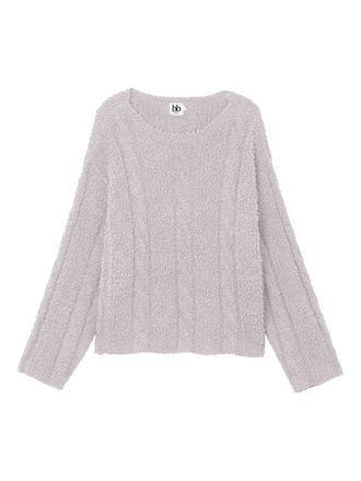 B+ab long-sleeve sweater - Purple