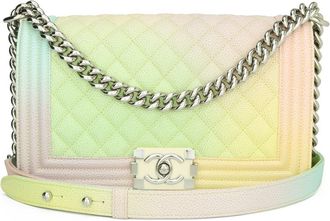 Chanel Rainbow Caviar Boy Bag