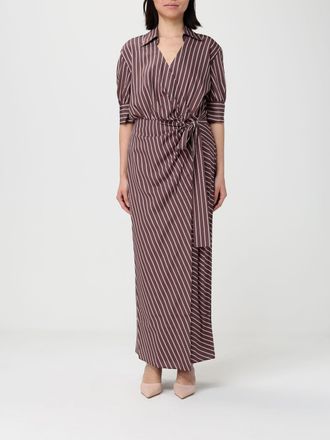 Pinko Striped Cotton Shirt Dress