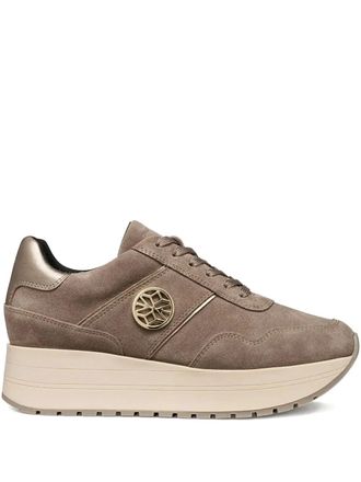 Geox lace-up sneakers - Brown
