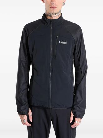 Columbia Sportswear full-zip lightweight jacket - men - Nylon/Elastane/Polyester - S - Black