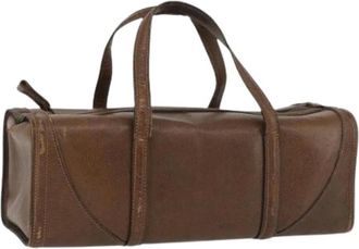 Gucci Pre-owned Handbags, female, Brown, Size: ONE SIZE Pre-owned Vintage Hand Bag