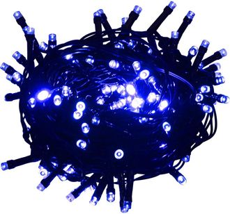 vidaXL Tira De Luces Con 2000 Led Pvc Azul 200 M Vidaxl