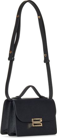 Victoria Beckham Womens Shoulder Bag Mini Dorian Black Calfskin