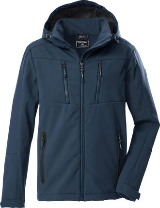 Killtec Softshelljacke KILLTEC KOW 79 MN SFTSHLL JCKT, Herren, Gr. 4XL, dunkelblau, Oberseite: 92% Polyester, 8% Elasthan;R&uuml;ckseite: 100% Polyester, Jacken So