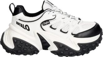 Buffalo Cerbo Sneakers - Dames - Sneakers - Wit - 40 EU - Polyester - Schoenen