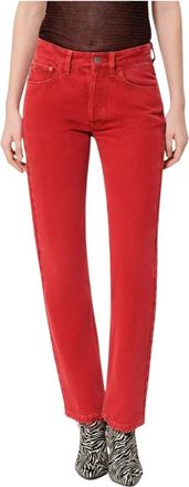 Isabel Marant Daya Regular Jeans - Jeans - Mujer - Rojo - S