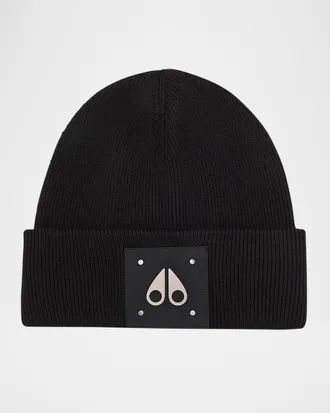 Moose Knuckles Men & apos;s Logo Icon Beanie