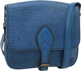 Louis Vuitton Pre-owned Vintage Epi Shoulder Bag - Dames - Vintage Schoudertas - Blauw - ONE Size - Leer - Vintage