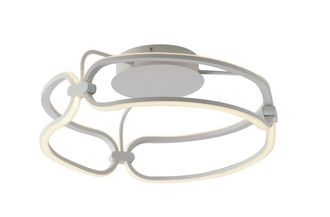Netlighting Infinity Circular Flush Pendant 45Cm White 4000K