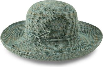 Helen Kaminski Provence 12 Packable Raffia Hat in Seaglass at Nordstrom Rack
